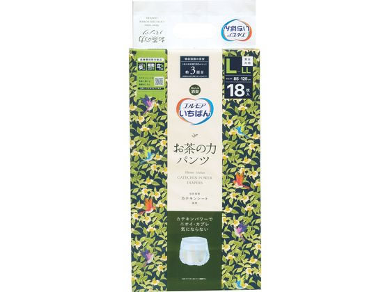 エルモア いちばんお茶の力パンツ L〜LLサイズ 18枚