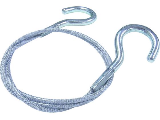 ニッサチェイン 鉄製カットワイヤー 両側フック付 3 4.3×565mm