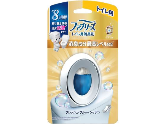 P & G ファブリーズ W消臭 トイレ用消臭剤 フレッシュ・ブルー・シャボン