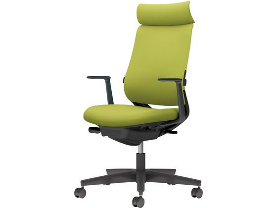 コクヨ チェア ミトラ2 L型肘 ランバー付 ライトオリーブ ナイロンキャスター コクヨ チェア ミトラ2 L型肘 ランバー付 ライトオリーブ ナイロンキャスター