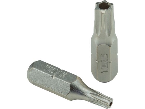 TONE T型トルクスビット(いじり防止タイプ) 先端規格T7 BTT7HS TONE T型トルクスビット(いじり防止タイプ) 先端規格T7 BTT7HS