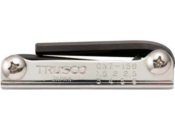 TRUSCO ナイフ式六角棒レンチセット 7本組 GN7-156 TRUSCO ナイフ式六角棒レンチセット 7本組 GN7-156