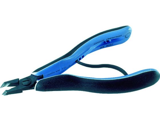 リンドストローム 電子斜めニッパー 銅線切断Φ0.2〜1.0 全長143.0mm RX8247 リンドストローム 電子斜めニッパー 銅線切断Φ0.2〜1.0 全長143.0mm RX8247