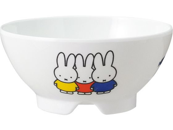 メラミン子供食器 ミッフィーとおともだち 飯椀 身 CM-S7FT メラミン子供食器 ミッフィーとおともだち 飯椀 身 CM-S7FT