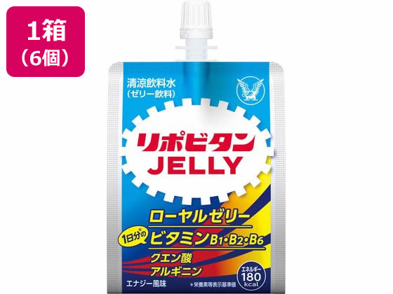 大正製薬 リポビタンゼリー 180g×6個 大正製薬 リポビタンゼリー 180g×6個
