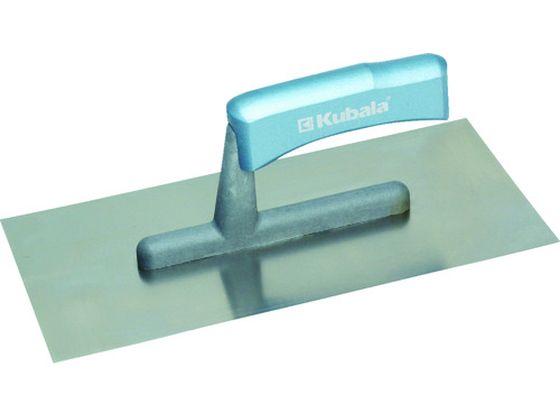 Kubala ステンレスコテ 270×130mm 木製ハンドル 0414