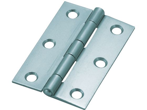 TRUSCO スチール製厚口蝶番 生地仕上げ 全長76mm 10個 TRUSCO スチール製厚口蝶番 生地仕上げ 全長76mm 10個