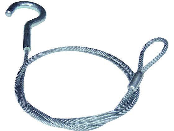 ニッサチェイン 鉄製カットワイヤー 片側フック付 3 4.3×1065mm