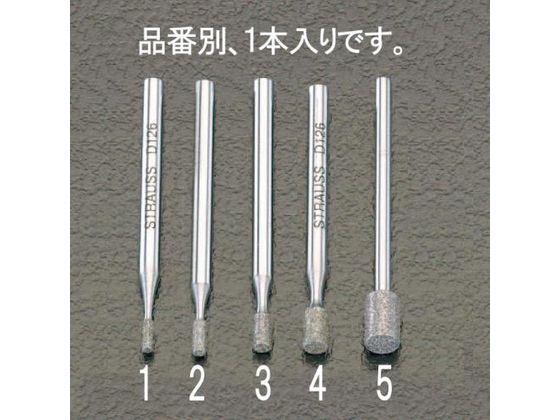 エスコ ダイヤモンドバー 1.9×5.0×44.5mm EA819DF-2 エスコ ダイヤモンドバー 1.9×5.0×44.5mm EA819DF-2