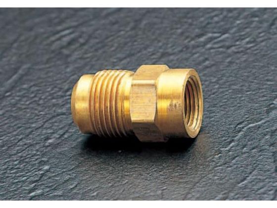 エスコ ハーフユニオン NPT-Flare NPT3/8"×F1/2" EA443M-34 エスコ ハーフユニオン NPT-Flare NPT3/8"×F1/2" EA443M-34