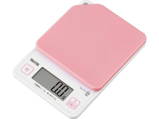 タニタ デジタルクッキングスケール 1kg KJ-114 PK ストロベリーピンク タニタ デジタルクッキングスケール 1kg KJ-114 PK ストロベリーピンク
