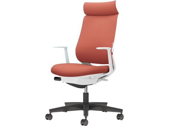 コクヨ チェア ミトラ2 L型肘 ランバー付 ソフトテラコッタ ナイロンキャスター コクヨ チェア ミトラ2 L型肘 ランバー付 ソフトテラコッタ ナイロンキャスター
