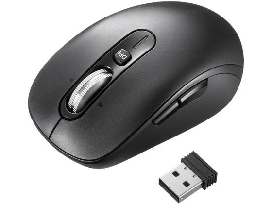 サンワサプライ 静音ワイヤレスマウス 高速スクロール MA-WBS530BK サンワサプライ 静音ワイヤレスマウス 高速スクロール MA-WBS530BK