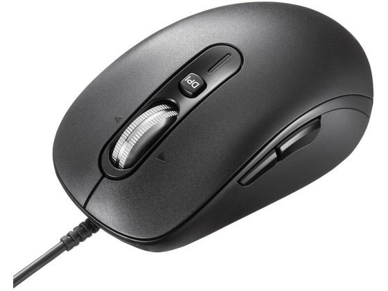 サンワサプライ 静音有線マウス 高速スクロール MA-YBS531BK サンワサプライ 静音有線マウス 高速スクロール MA-YBS531BK