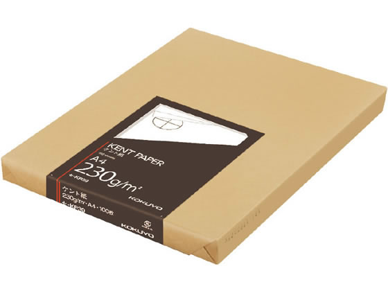 コクヨ ケント紙 A4 100枚 230g セ-KP39
