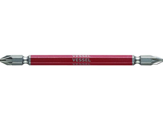 ベッセル 剛彩ビット (両頭ポジドライブ) PZ2×110mm GSPZ2110 ベッセル 剛彩ビット (両頭ポジドライブ) PZ2×110mm GSPZ2110