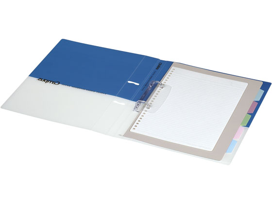 コクヨ キャンパスルーズリーフバインダー A4 2穴 ブルー ル-PP158B ﾙ