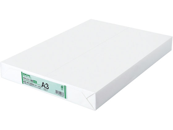 コクヨ PPCカラー用紙 共用紙 A3 500枚 青 3冊 KB-KC38NB