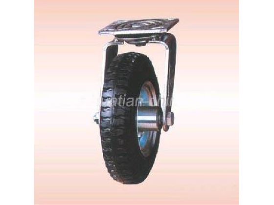 エスコ 自在金具キャスター (EA520BK-5用) 200mm EA520BK-205