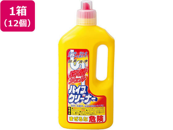 日本合成洗剤 密着ジェルパイプクリーナー 800g 12個