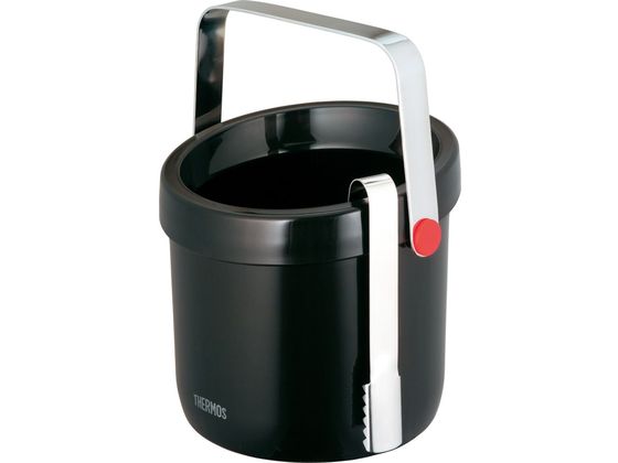 サーモス 二重アイスペール TPE-1300BK ブラック