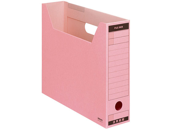コクヨ ファイルボックス-FS Bタイプ A4 ピンク 5個 A4-SFBN-P