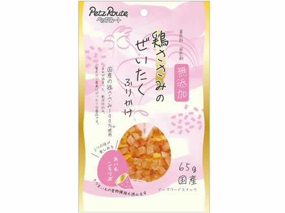 ペッツルート 鶏ささみぜいたくふりかけ おいもころつぶ65g ペッツルート 鶏ささみぜいたくふりかけ おいもころつぶ65g