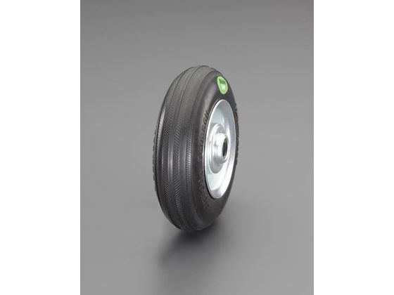 エスコ 車輪 ソフトラバータイヤ スチールリム 160×40mm EA986MG-12