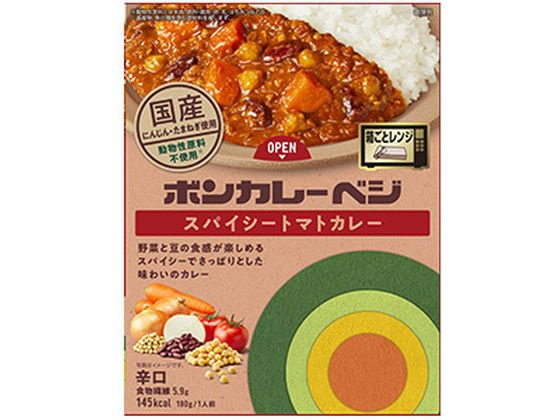 大塚食品 ボンカレーベジ スパイシートマト 辛口180g 大塚食品 ボンカレーベジ スパイシートマト 辛口180g