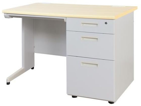 Netforce ナッツ 片袖机 3段 W1000×D700 NG×NA Netforce ナッツ 片袖机 3段 W1000×D700 NG×NA