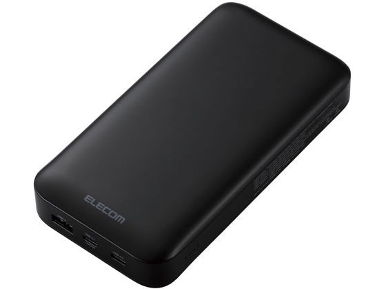 エレコム モバイルバッテリー 20000mAh ブラック DE-C50L-20000BK エレコム モバイルバッテリー 20000mAh ブラック DE-C50L-20000BK