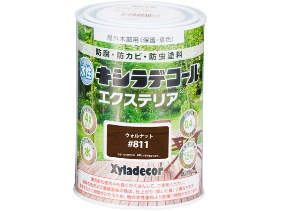 カンペハピオ 水性キシラデコール エクステリアS ウォルナット 0.4L カンペハピオ 水性キシラデコール エクステリアS ウォルナット 0.4L