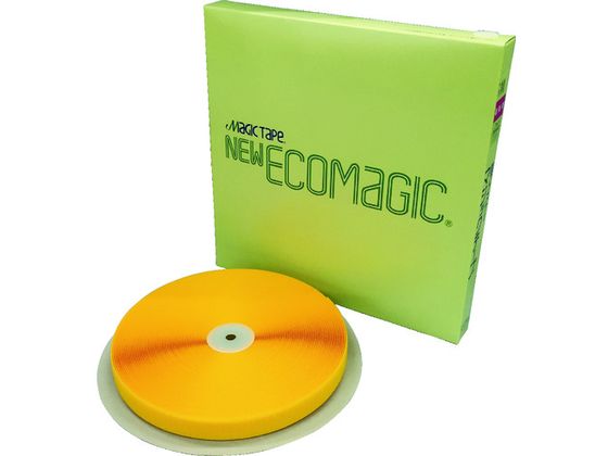ユタカメイク 縫製用マジックテープ切売り箱 A 25mm×25m イエロー