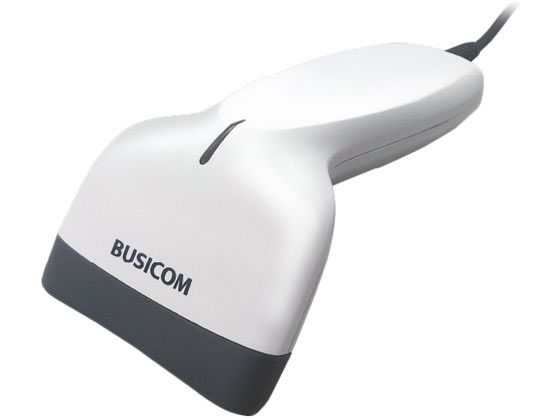 ビジコム 一次元バーコードリーダー USBタイプ BC-BR1000U-W