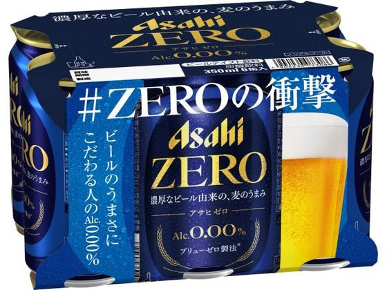 アサヒビール アサヒゼロ 350mL 6缶が1,000円 通販【ココデカウ