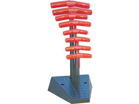 ボンダス ボールポイント六角T-ハンドル セット8本組(2-10mm+スタンド) BTX80M S ボンダス ボールポイント六角T-ハンドル セット8本組(2-10mm+スタンド) BTX80M S