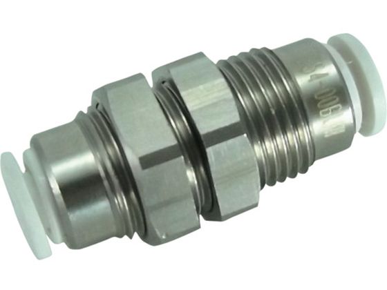 チヨダ ファイブSUSバルクヘッドユニオン 白 4mm FS4-00BUW チヨダ ファイブSUSバルクヘッドユニオン 白 4mm FS4-00BUW