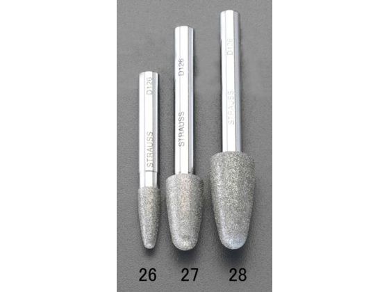 エスコ ダイヤモンドバー 6×16×50mm EA819DL-26 エスコ ダイヤモンドバー 6×16×50mm EA819DL-26