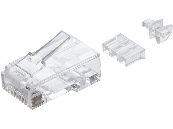 エレコム 自作用RJ45コネクター 100個 LD-6RJ45T100/L エレコム 自作用RJ45コネクター 100個 LD-6RJ45T100/L