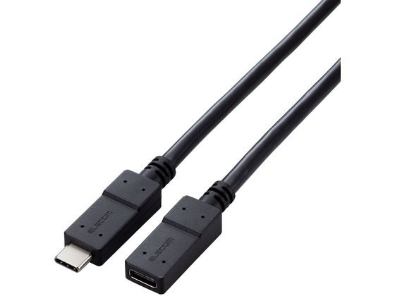 エレコム Type-C延長ケーブル 1.0m 5Gbps USB3-ECC10BK エレコム Type-C延長ケーブル 1.0m 5Gbps USB3-ECC10BK