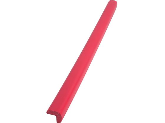 TRUSCO 安心クッションL字型90cm 大 レッド TAC-01