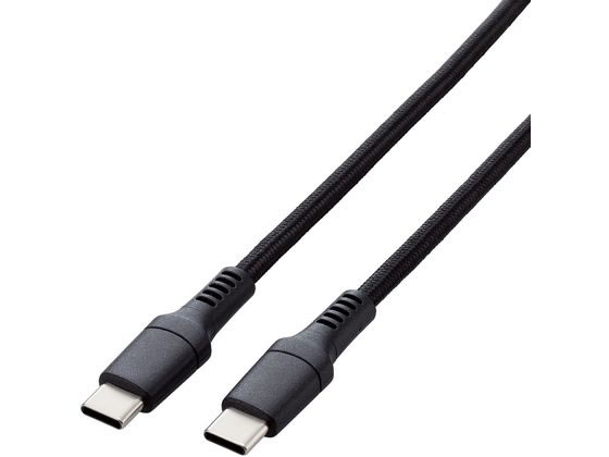 エレコム Type-Cケーブル 1.0m 高耐久 MPA-CC5PS10BK エレコム Type-Cケーブル 1.0m 高耐久 MPA-CC5PS10BK