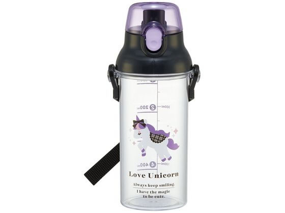 スケーター ドリンクマーカーボトル 480mL ラブユニコーン PSB5TRC