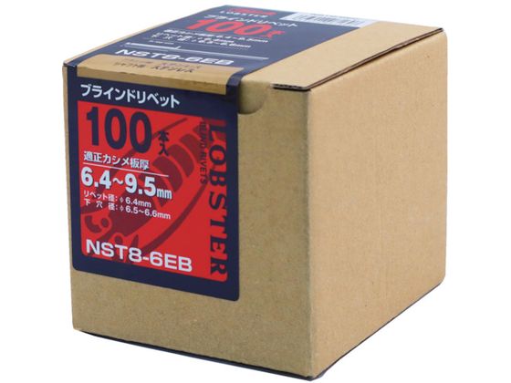 エビ ブラインドリベット(ステンレス／ステンレス製) 8-6(100本入