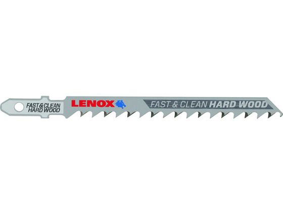 LENOX バイメタルジグソーブレード Tシャンク 硬質木材仕上用 高速切断 101.6mm×6山(5枚) B456T5 1990703 LENOX バイメタルジグソーブレード Tシャンク 硬質木材仕上用 高速切断 101.6mm×6山(5枚) B456T5 1990703