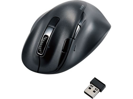 エレコム 無線マウス EX-G PRO Bluetooth 8ボタン 充電式 M 黒 エレコム 無線マウス EX-G PRO Bluetooth 8ボタン 充電式 M 黒