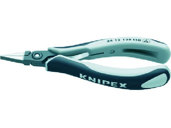 KNIPEX ESD精密用プライヤー 半丸 135mm 3422-130ESD KNIPEX ESD精密用プライヤー 半丸 135mm 3422-130ESD