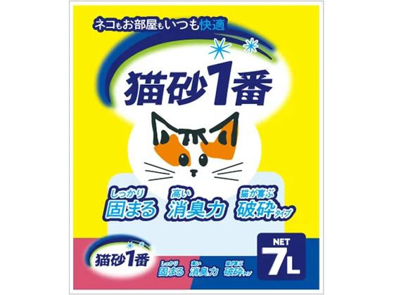 クニミネマーケティング 猫砂1番 7L クニミネマーケティング 猫砂1番 7L