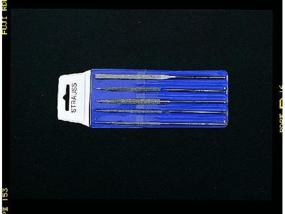 エスコ ダイヤモンドヤスリ 精密・5種・5本 140mm EA826VA エスコ ダイヤモンドヤスリ 精密・5種・5本 140mm EA826VA
