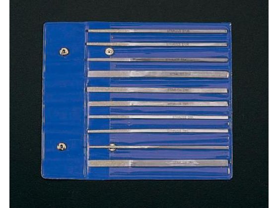 エスコ ダイヤモンドヤスリ 先薄 10種・10本 170mm EA826VG
